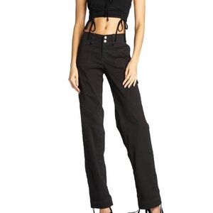 3148 I.AM.GIA Black Ryder Cargo Pants Size XS